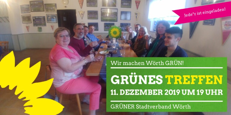 GRÜNER Treff am 11. Dezember