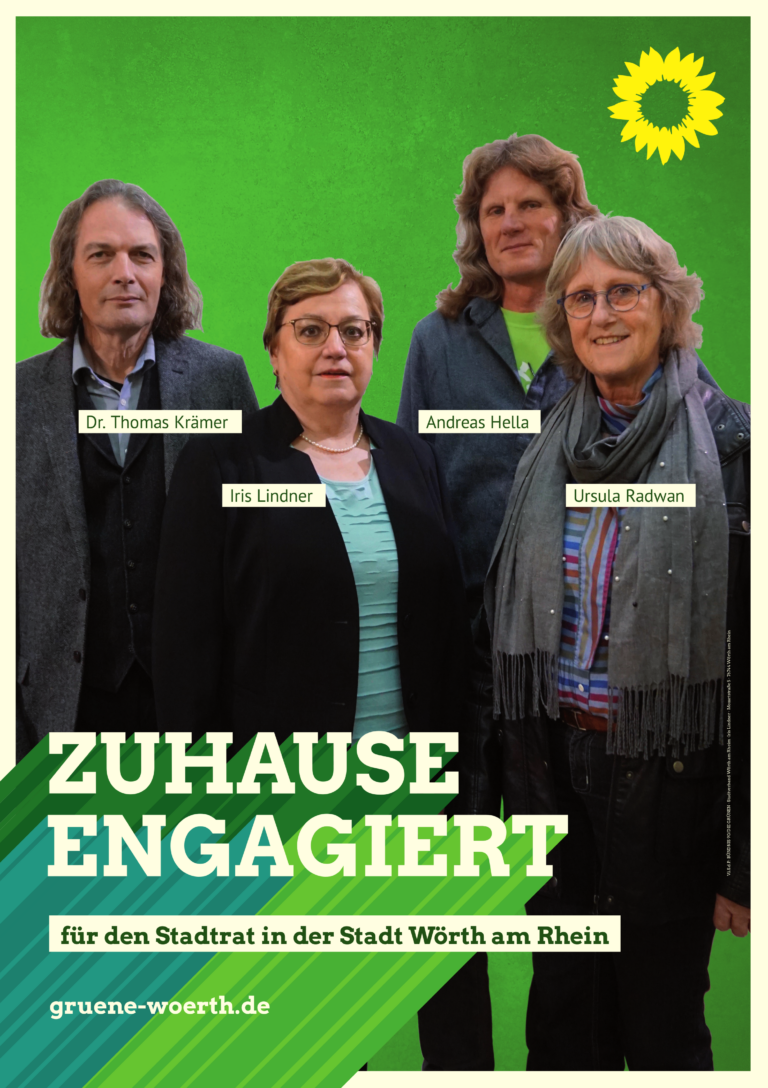 GRÜNE Wörth: Infostände zur Wahl