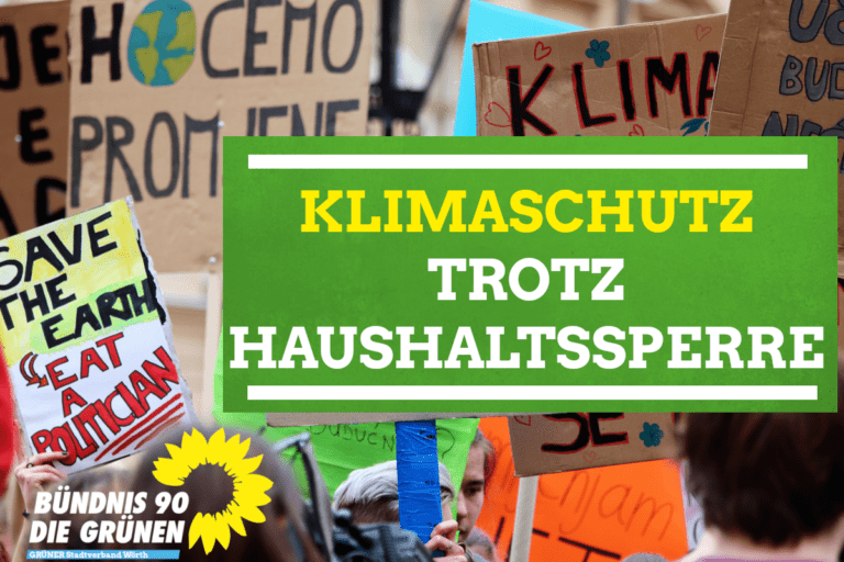 GRÜNE und SPD wollen ein umfassendes Klimaschutz- und Verkehrskonzept für Wörth